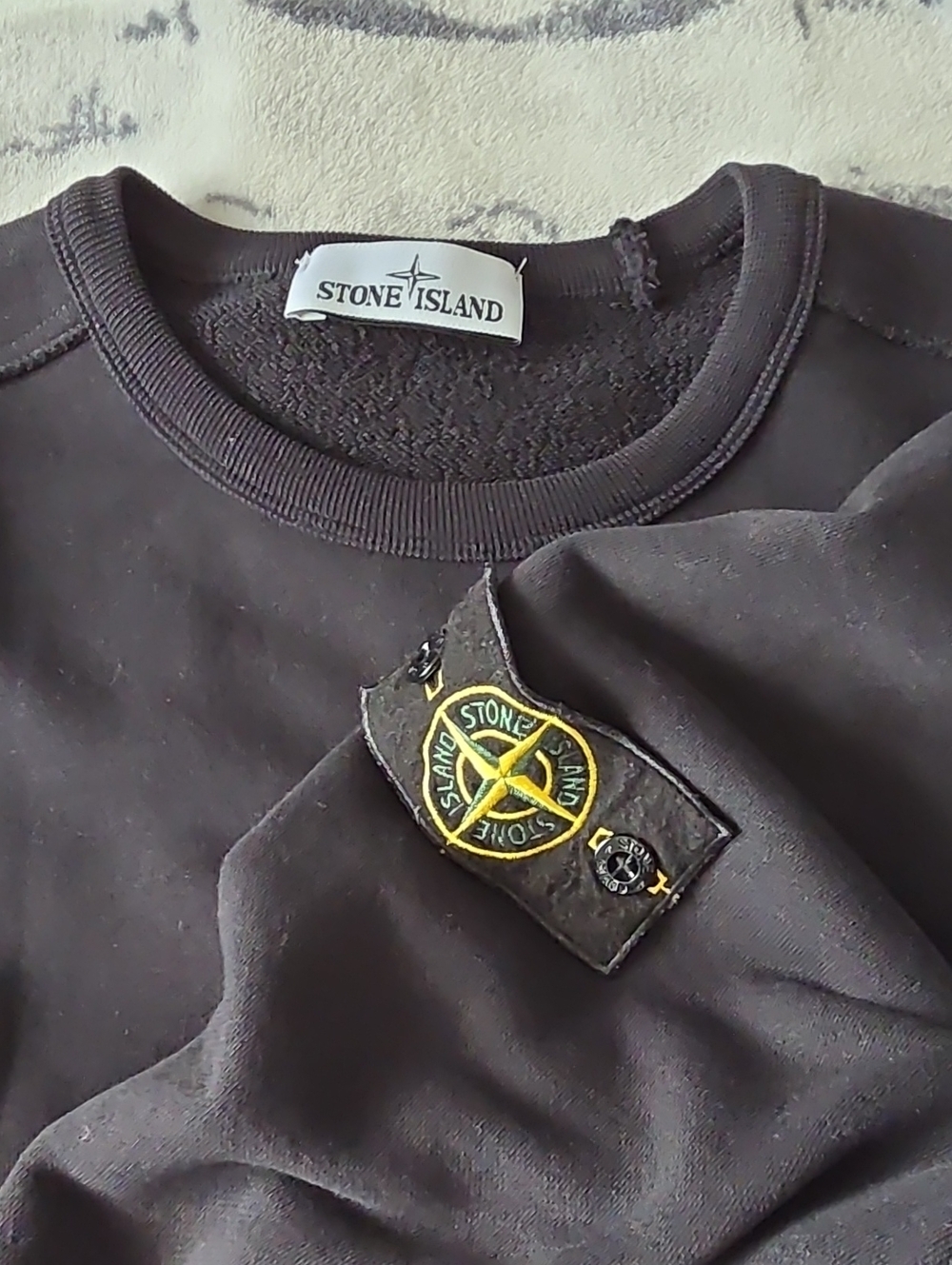 Men's Black Crewneck Sweater